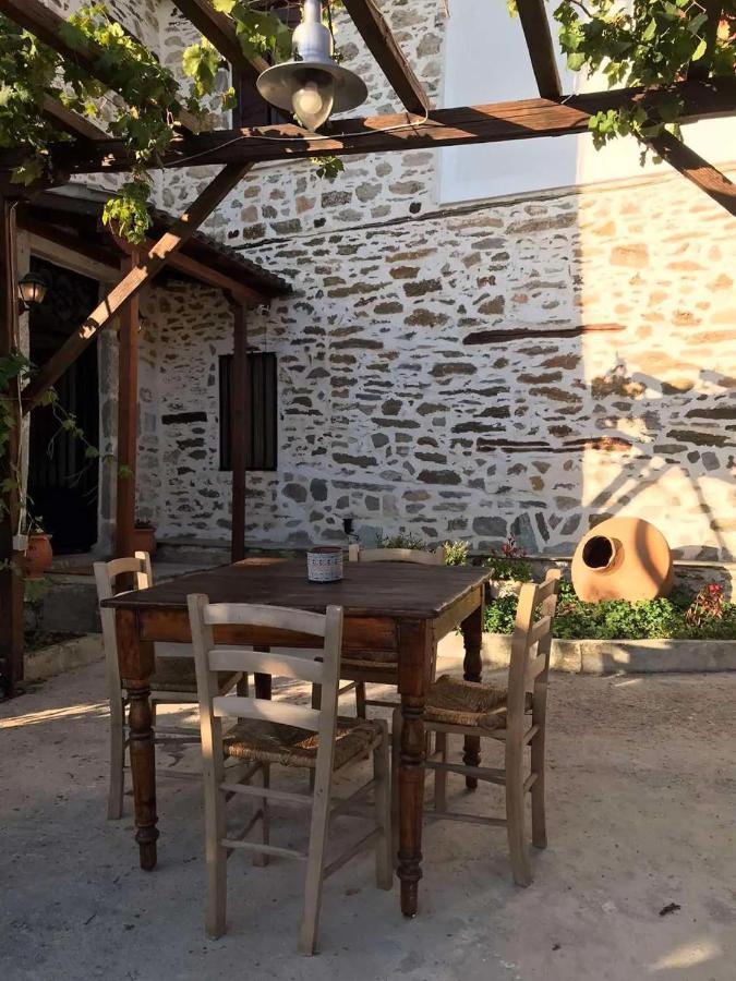 San Lorenzo Cottage - Παραδοσιακά Πέτρινα Δωμάτια Agios Lavrentios Exteriör bild